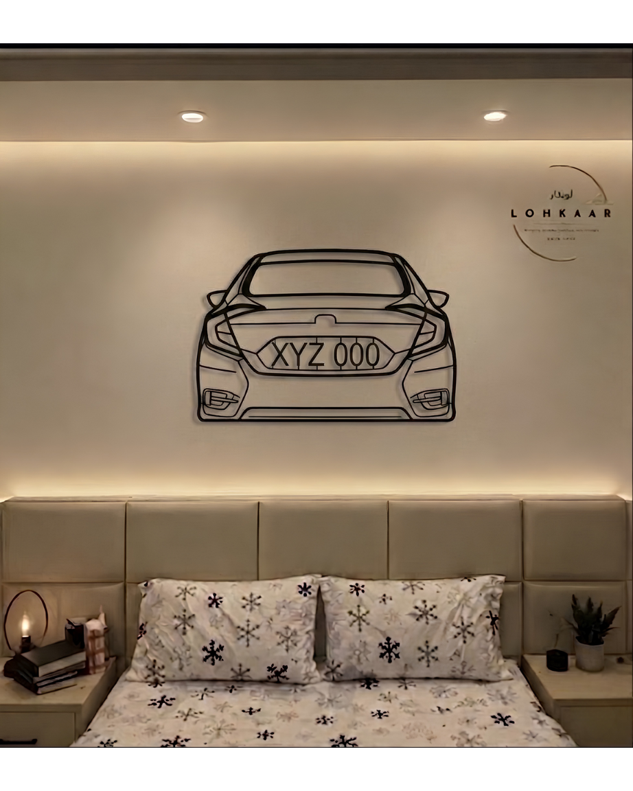 Your Car, Your Masterpiece: Custom Metal Silhouettes