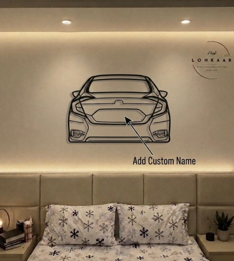 Your Car, Your Masterpiece: Custom Metal Silhouettes