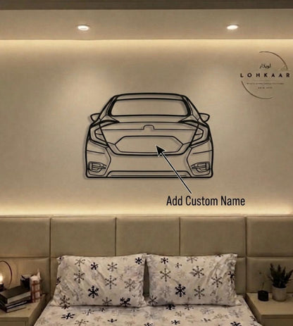 Your Car, Your Masterpiece: Custom Metal Silhouettes